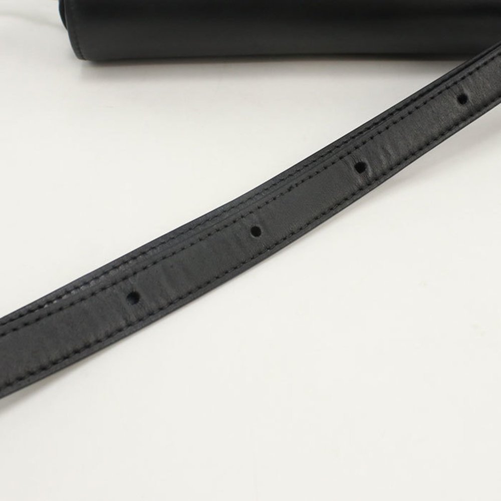 CELINE Triomphe Crossbody Shoulder Bag, Women's, Black - Picture 8 of 9